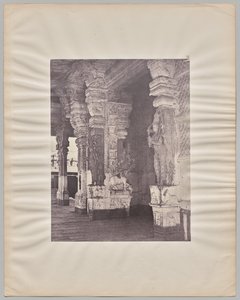 Pudhu Mandapa de Tirumal Nayak (r. 1623-59), Temple Minakshi Sundareshvara, Madurai - Captain Linnaeus Tripe