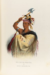 Soi-En-Ga-Rah-Ta ou Roi Hendrick - Captain Seth Eastman