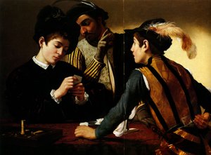 Les Tricheurs - Michelangelo Merisi Caravaggio