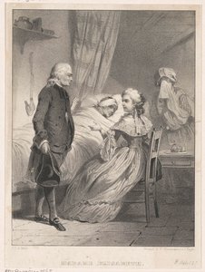 Élisabeth de France au chevet d