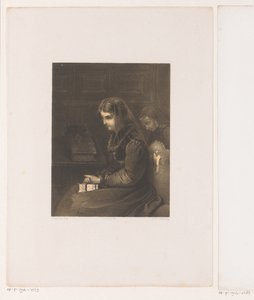 Femme voilée avec une Bible sur les genoux