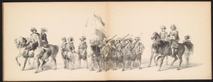 Mascarade des étudiants de Leyde, 1850 (plaque 10) - Carel Christiaan Antony Last