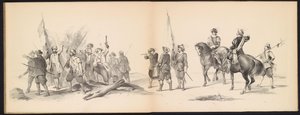 Mascarade des étudiants de Leyde, 1850 (plaque 12) - Carel Christiaan Antony Last