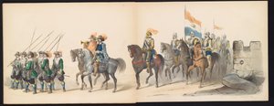 Mascarade des étudiants de Leyde, 1850 (pl. 13)
