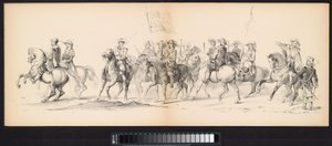 Mascarade des étudiants de Leyde, 1850 (plaque 4) - Carel Christiaan Antony Last