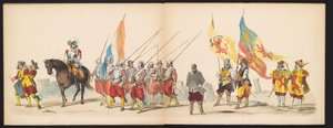 Mascarade des étudiants de Leyde, 1850 (pl. 5) - Carel Christiaan Antony Last