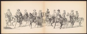 Maskerade van de Leidse studenten, 1850 (plaat 7) - Carel Christiaan Antony Last