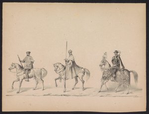 Maskerade van de Utrechtse studenten, 1846 (plaat 14) - Carel Christiaan Antony Last
