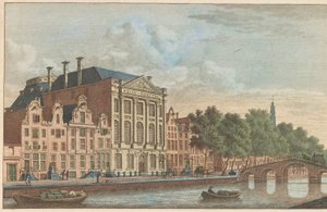 Bâtiment de Felix Meritis à Amsterdam, ca. 1790 - Carel Frederik Bendorp (I)