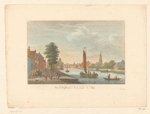 Vue sur Amersfoort - Carel Frederik Bendorp (I)