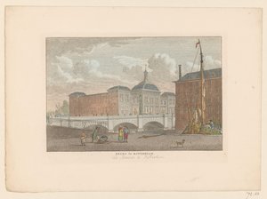 Vue sur la Bourse à Rotterdam - Carel Frederik Bendorp (I)