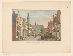 Vue de la Langestraat, l