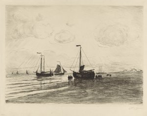 Sur la plage à Katwijk