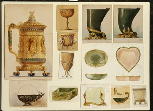 Sélection de dessins, Maison de Carl Fabergé - Carl Fabergé