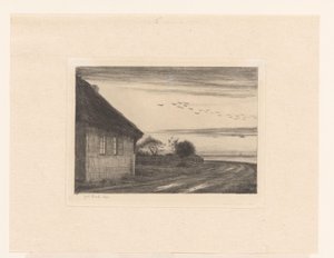 Maison au bord d
