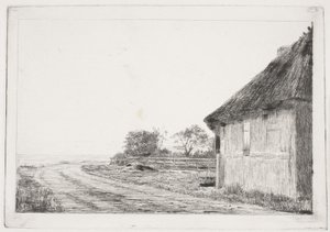 La maison et le jardin au bord de la mer