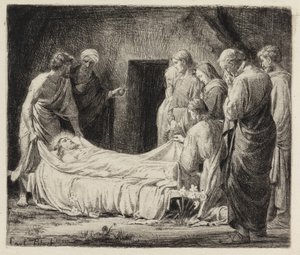 La mise au tombeau du Christ