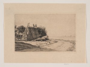 Le Paysage avec la Meule de Foin