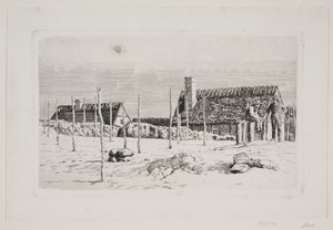 Scène à Hornbæk. Dimanche matin - Carl Bloch
