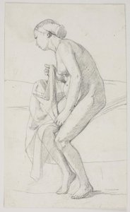 Études pour la peinture du musée "La fille de Jaïre"