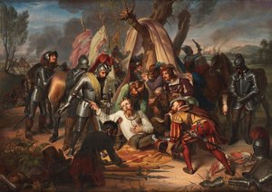 Maurice, électeur de Saxe à la bataille de Sievershausen - Carl Christian Vogel von Vogelstein