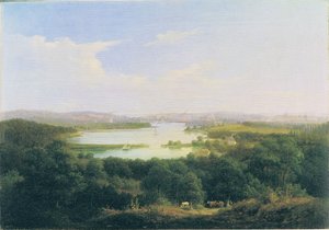 vue du Kirchberg (colline de l