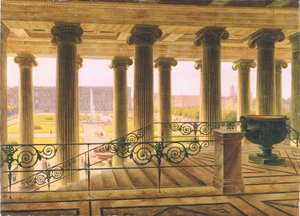 vue du nouveau musée sur le jardin d