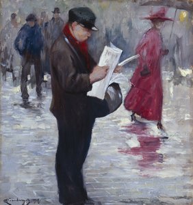 Vendeur de journaux - Carl Doernberger
