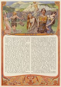 Idis, déesse germanique - Carl Emil Doepler