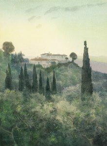Villa Bocklin, Fiesole - Carl Ernest von Stetten