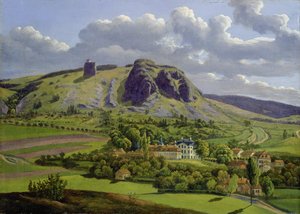 Paysage thuringien - Carl Ernst Ludwig Wagner