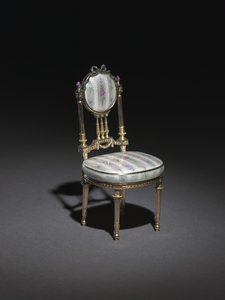 Chaise miniature, 1896-1906 - Carl Fabergé