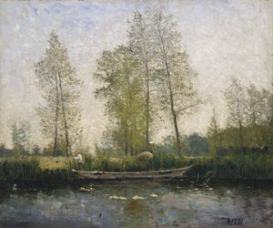 Seine. Motif de St Germain - Carl Fredrik Hill