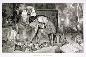 La Mort du premier-né, 19ème siècle - Carl Friedrich Heinrich Werner