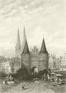 La Porte de Holstein, Lübeck - Carl Friedrich Heinrich Werner