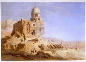 Tombes des califes, Le Caire, 1871 - Carl Friedrich Heinrich Werner