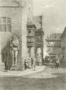 Hôtel de ville, Halberstadt - Carl Friedrich Heinrich Werner