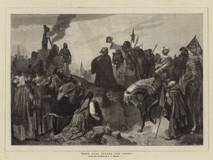 Jean Huss avant le bûcher - Carl Friedrich Lessing