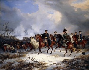 La bataille de Kesseldorf - Carl Friedrich Schulz