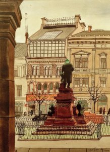 Hanovre, monument de Marschner - Carl Grossberg
