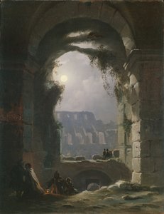 Le Colisée la nuit, début des années 1830
