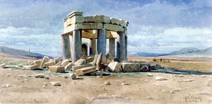Tombe musulmane près de Baalbek - Carl Haag