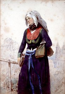 Une nonne en Bavière - Carl Haag