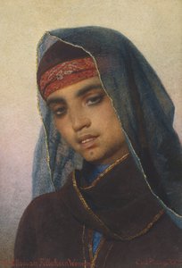 Une femme fellah éthiopienne - Carl Haag