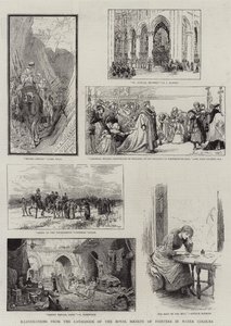 Illustrations du catalogue de la Royal Society of Painters in Water Colours - Carl Haag