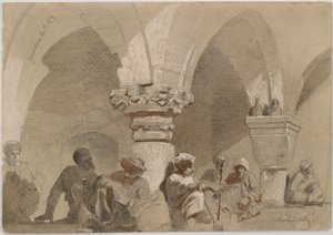 Fumeurs de pipe, Jérusalem