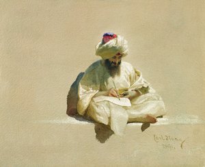 Le rédacteur de lettres, 1891 - Carl Haag