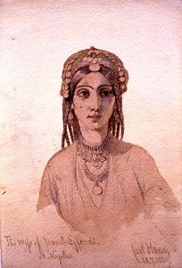 La femme de Jacob Effendi à Naplus