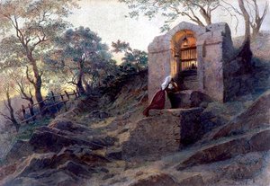 Une Mandoletta à Tivoli - Carl Haag