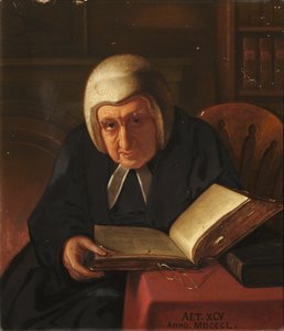 Martin Joseph Routh, Président du Magdalen College, 1850